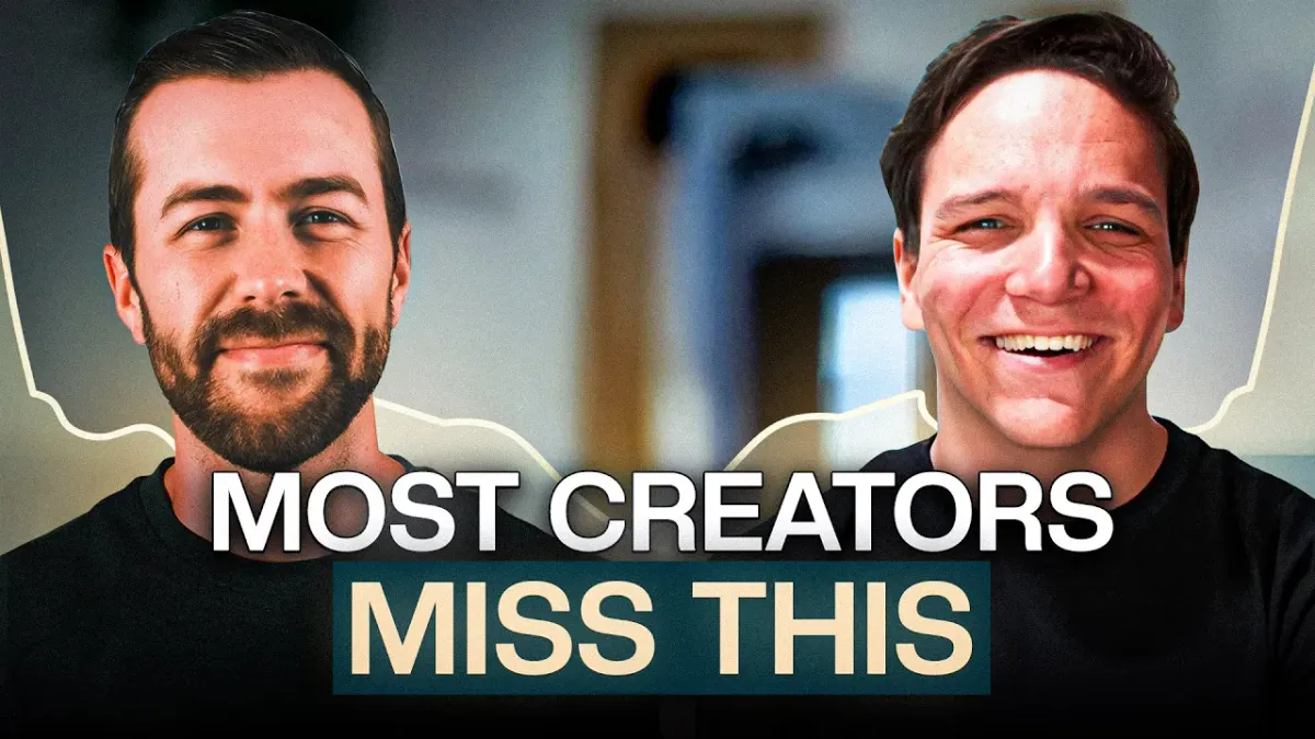 Andrew Kan and Daniel Kosmala on the Better Days podcast discussing YouTube growth strategy, TubeBuddy, and the KanDo Creators Community